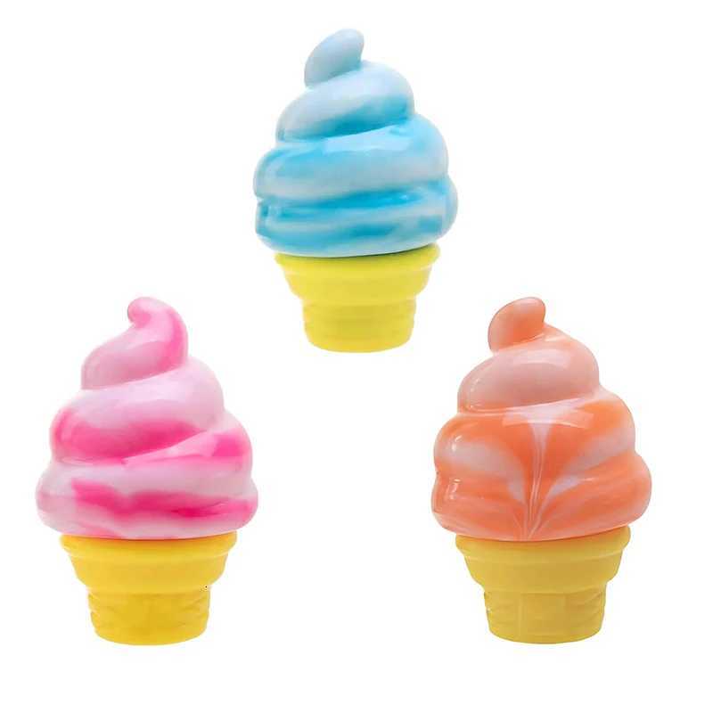 Hot Needoh Ice Cream Cone Squishy Toy TPR Soft Elastic Decompression Ball Stress Relief Fidget Toy for Adults Kids L260509