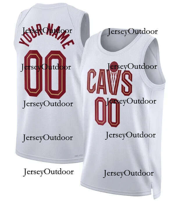 Harden Cavs CLE Cavalier Basketball Jerseys Donovan Mitchell Evan Mobley Keon Ellis Max Strus Jarrett Allen Dennis Schroder James City Custom Jersey