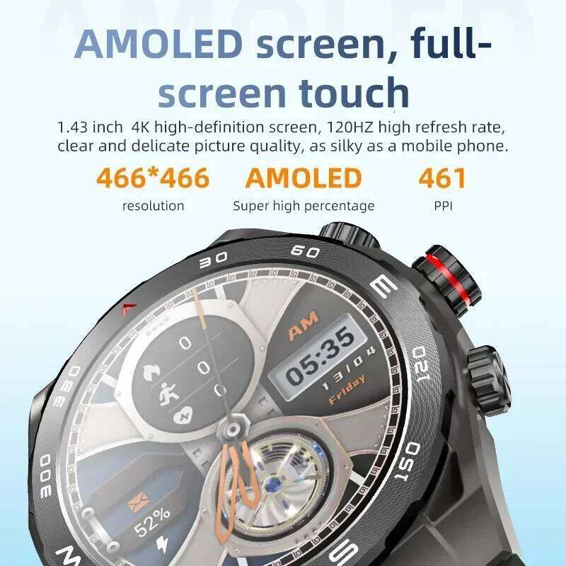 VP900 Smart Watch 4G SIM Card GPS Navigation Waterproof Fitness Camera Video Call 32GB 256GB Large Capacity for Men Women 26H0508