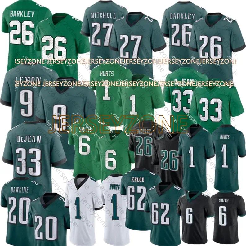 Philadelphiacity 9 Makai Lemon Saquon Barkley DeVonta Smith Eagleses jersey Jalen Hurts Carter Dawkins eaglesjersey Cooper DeJean Mitchell Football Je