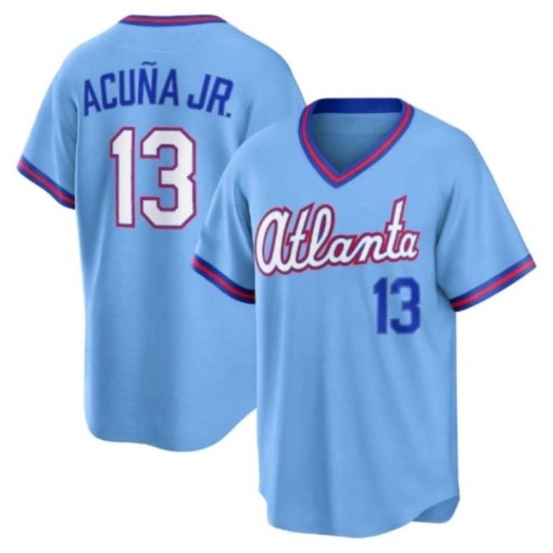 Buyers Picks 13 Acuna Jr. 2026 City Connect Baseball Jersey Harris II Profar Olson Kim Custom Baseball Jerseys Mens Womens Youth Stitched All
