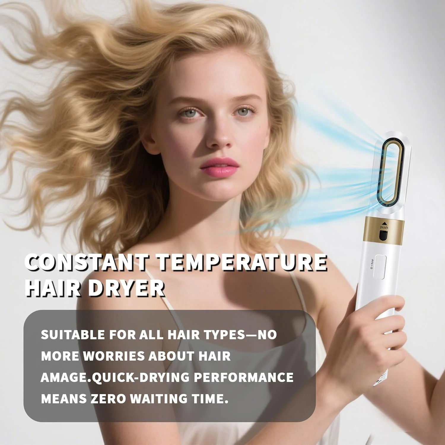 Multi-Functional 5-In-1 Curling And Straightening Comb Hair Accessories Styling Tools And Equipment Hair Dryer For Dyso Gift 260508 - view 6
