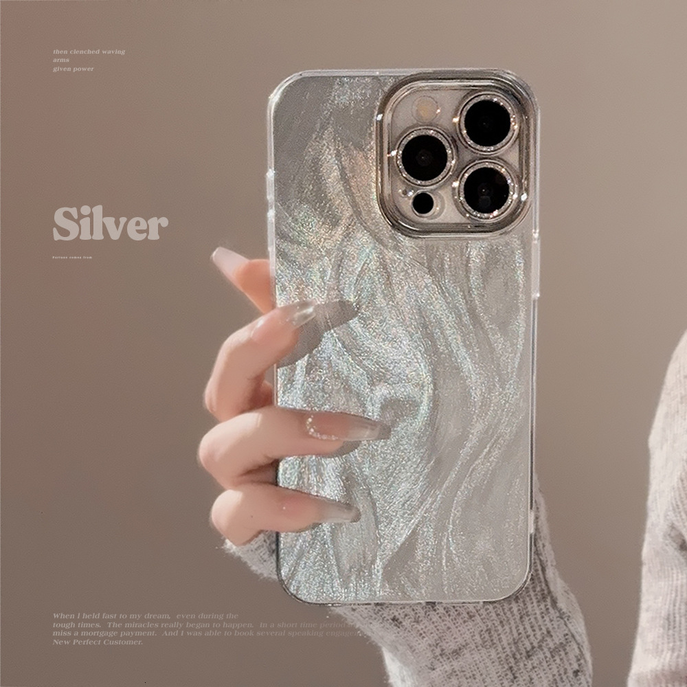Phone Case Vintage Aesthetic Pattern Grip Friendly Silicone for Iphone 16 Pro Max for Iphone 15 Pro Max Heavy Duty Pastel Solid Color Eco Friendly Ski