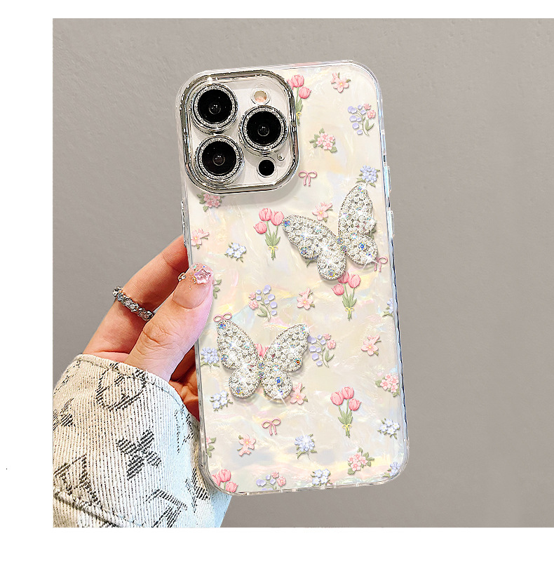 Designer Phone Case Vintage Flexible Grip Friendly Hard PC Travel Friendly Lightweight Durable Shock Absorption Gradient Glossy Easy Clean Washable Ec
