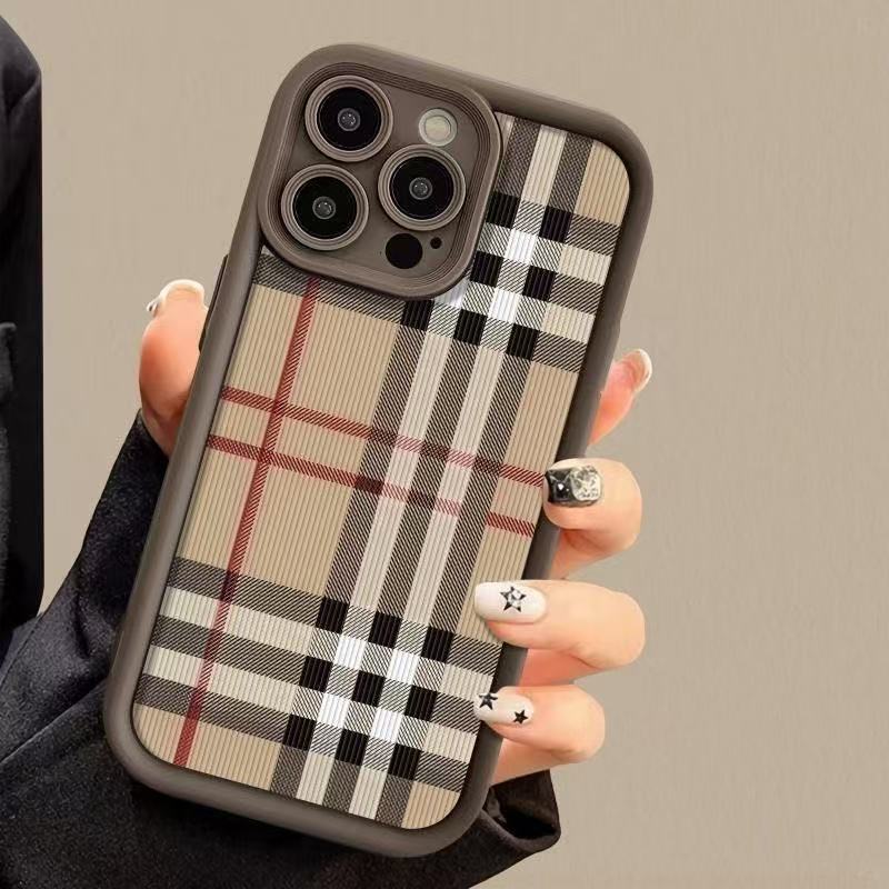 Designer Phone Case Phone Case Aesthetic Cute Silicone Matte Finish for Iphone 15 Pro Max Shock Absorption Glossy Pastel Eco Friendly Skin Friendly Wa