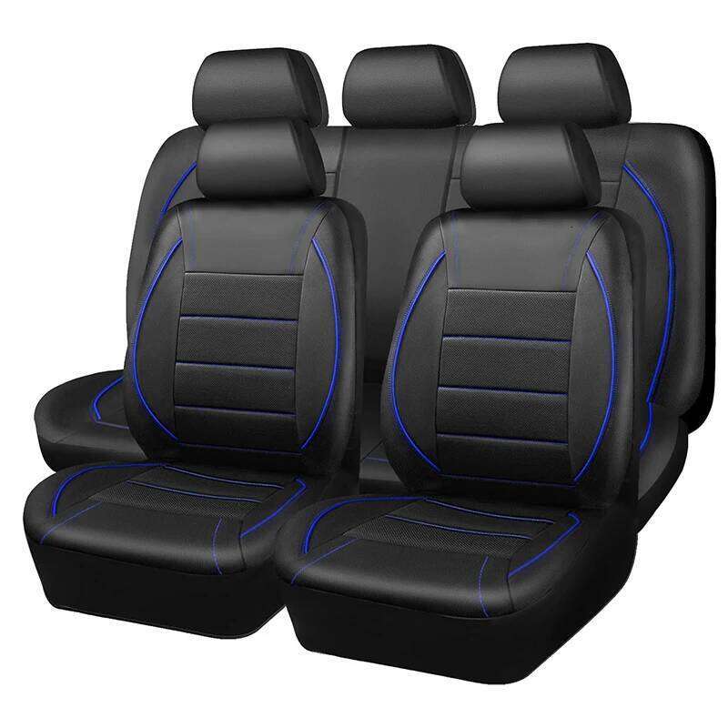 PU Leather Seat Covers For 5 Inteior Accessories Seats Protectors Cushions for Car SUV Universal