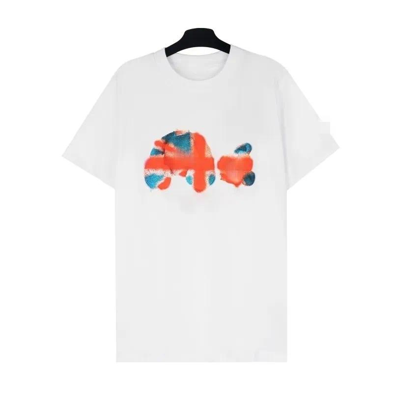 Palm Camicia Angelshirts 2026 Camicia Firmata Plam T Shirt Tendenza Classica Broken Bear Graphic Tee Felpa Girocollo Graffiti Plam Top In Puro Coton-image