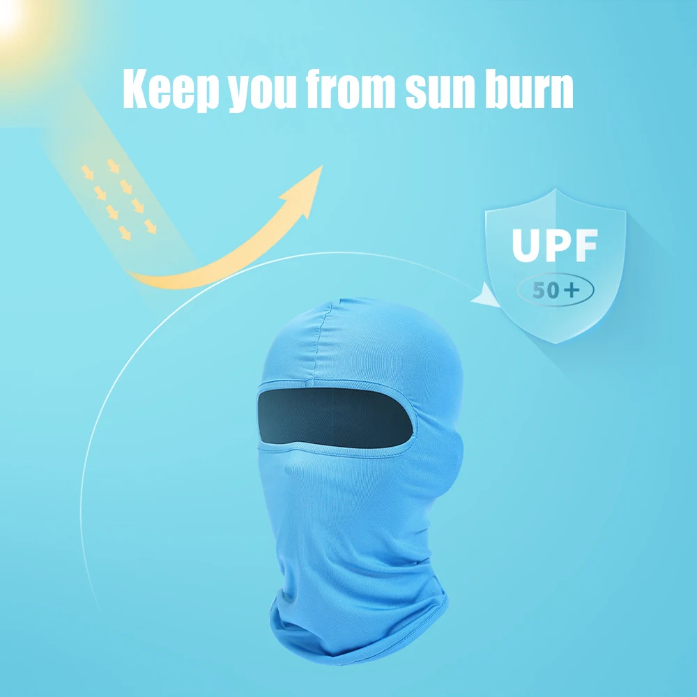 High-quality Balaclava full-face mask Mountaineering, cycling, camping, hunting, air gun cap, bicycle hood, ski mask for men and women in summer, moto
