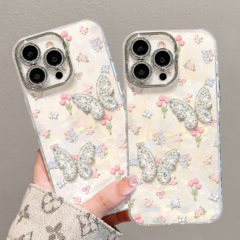 Designer Phone Case Vintage Flexible Grip Friendly Hard PC Travel Friendly Lightweight Durable Shock Absorption Gradient Glossy Easy Clean Washable Ec