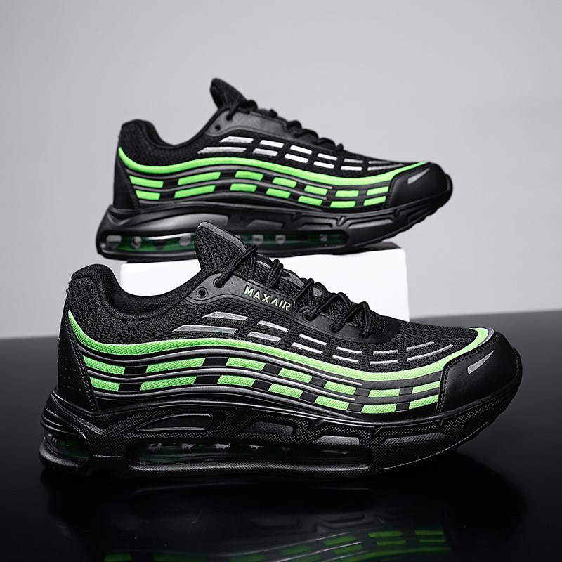 2026 new Men'S Breathable Mesh Sports Shoes Shock Absorbing Air Cushion Sneakers For Running Training