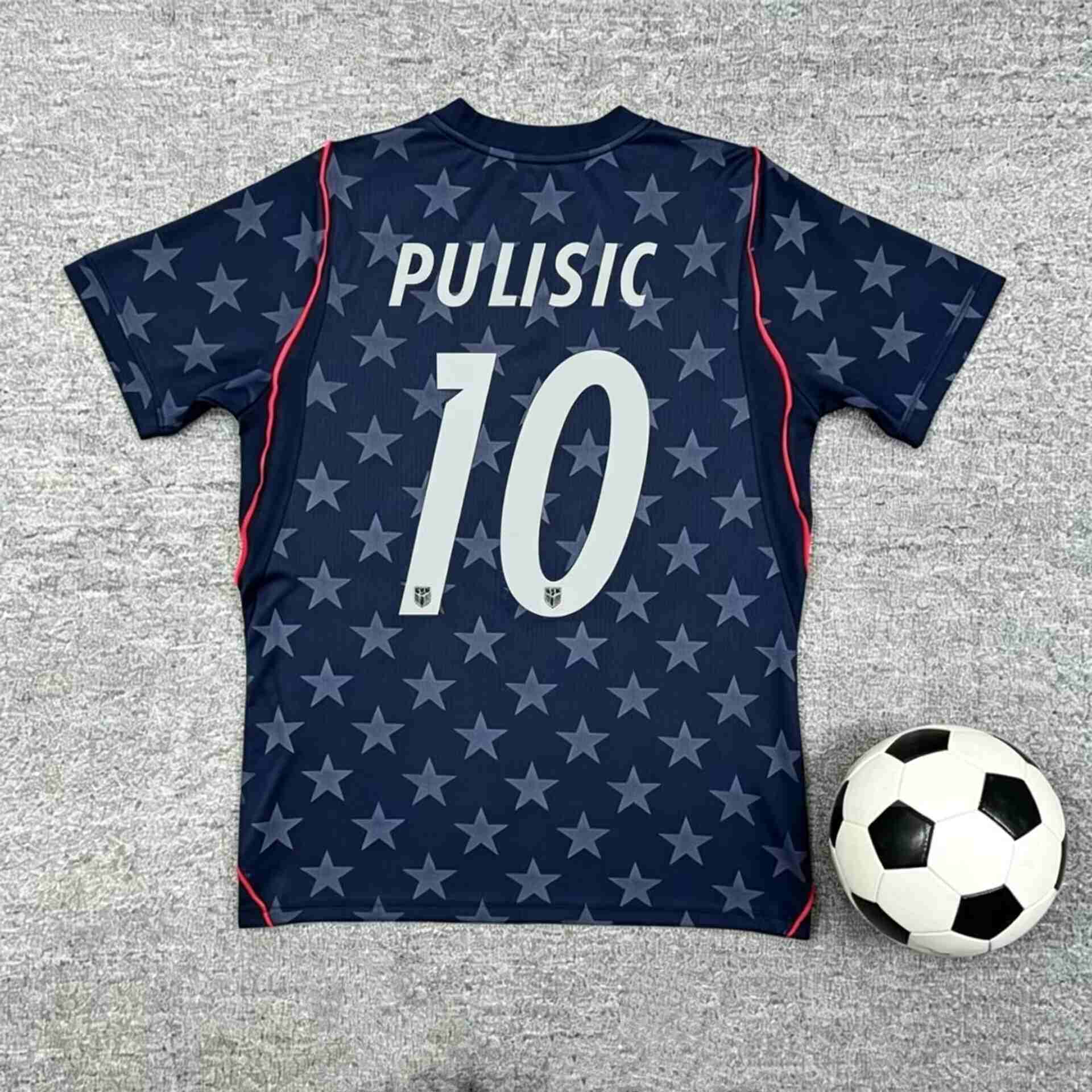 2026 USA HOME World Cup football jersey BEYNA MCKENNIE PULISIC BALOGUN Fans and players Football Shirt