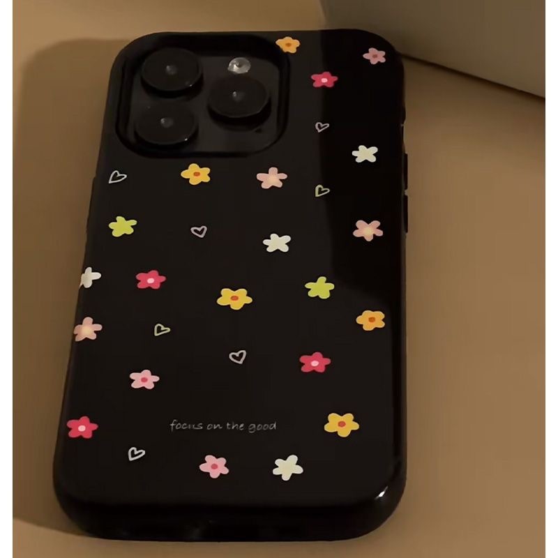 Phone Case Aesthetic Cute Soft TPU Matte Finish Hard PC for Iphone 16 Pro Max Daily Use Lightweight Impact Resistant Shock Absorption Neon Easy Clean
