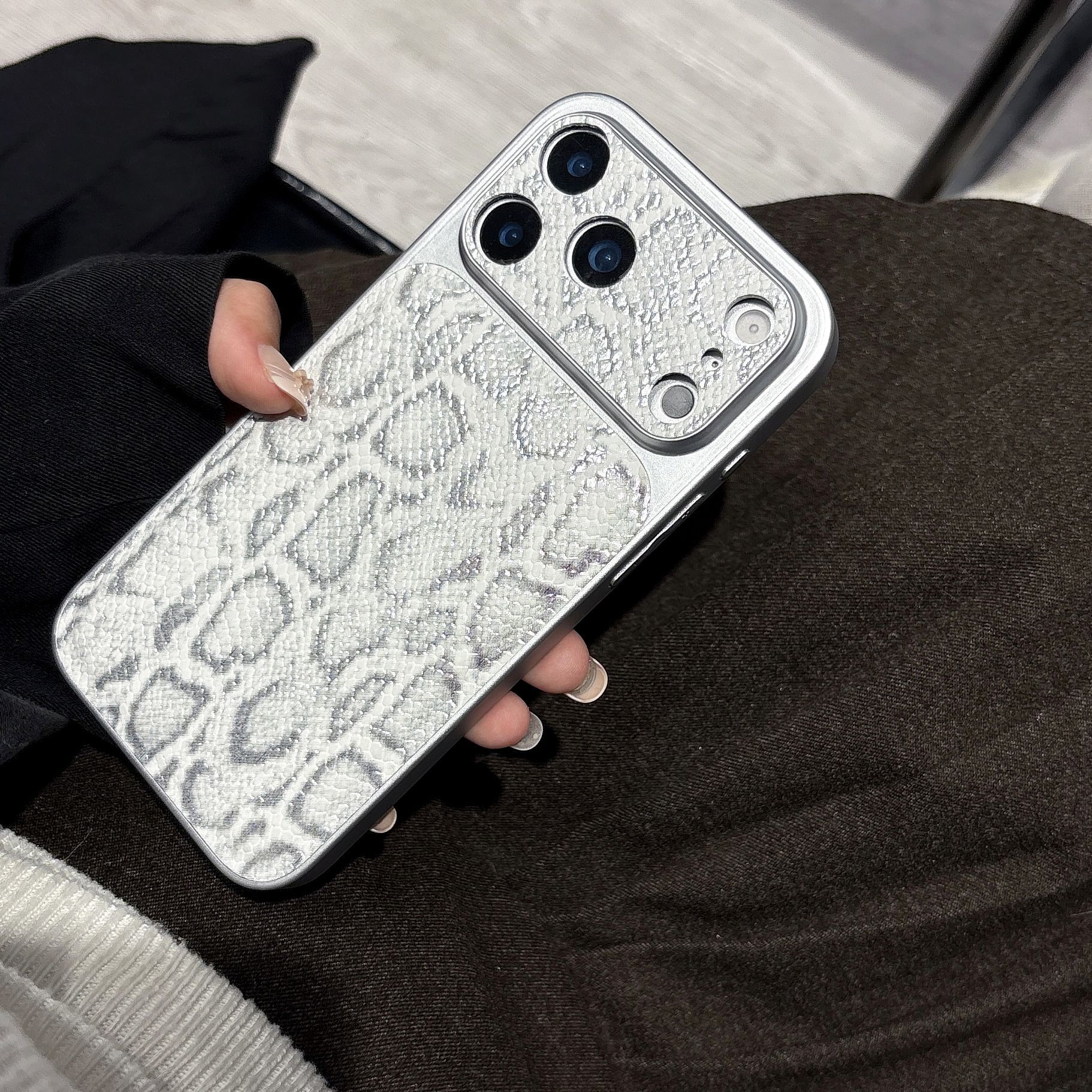 Vintage Matte Finish for Iphone 17 Pro Max for Iphone 15 Pro Max Travel Friendly Heavy Duty Shock Absorption Glossy Easy Clean Skin Friendly Eco Frien