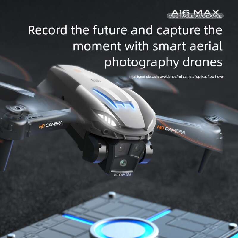 A MAX Drone Intelligent Obstacle Avoidance HD Aerial Photography Quadcopter Foldable Outdoor RC Aircraft Toy CKS