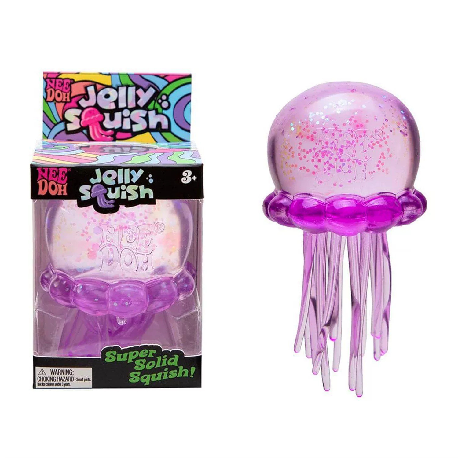NEE DOH jellyfish Octopus Stress Balls Big Squishies Slow Rising Fidget Squeeze Toys Stress Anxiety Relief For Kids BY SEA