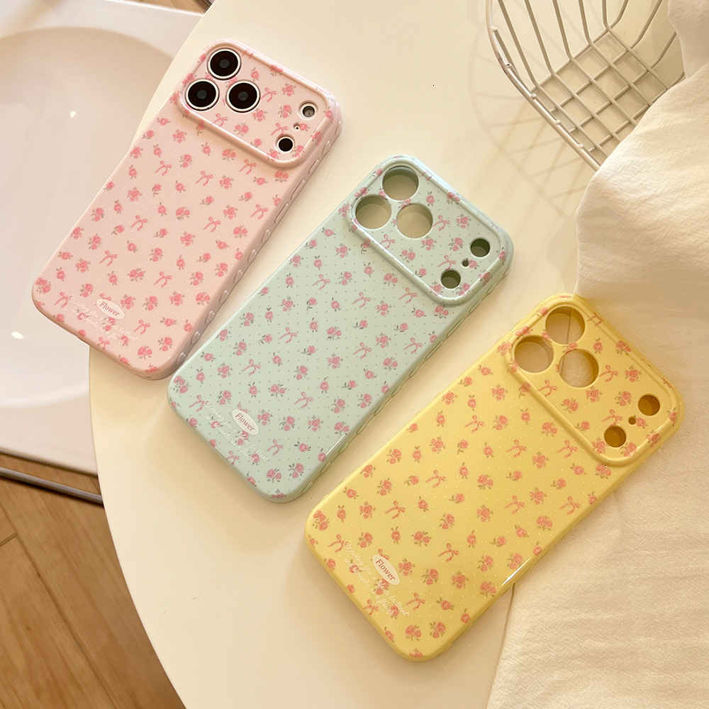 Slim Fit Designer Phone Case Phone Case Vintage Pattern Aesthetic Hard PC Matte Finish Soft TPU for Iphone 16 Pro Max Heavy Duty Pastel Anti-fingerpri