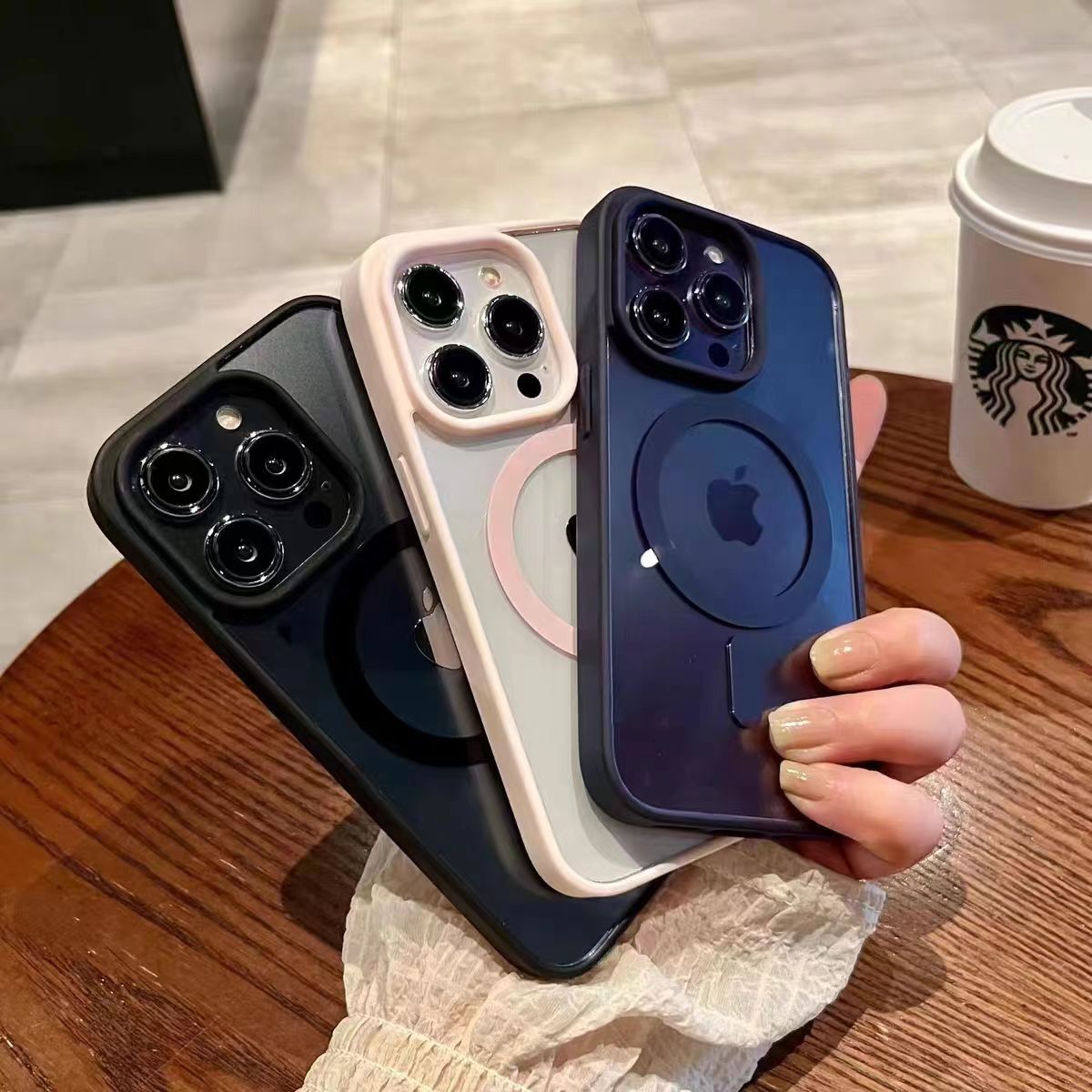 Pattern Printed Flexible Silicone Grip Friendly Travel Friendly for Iphone 17 Pro Max Reinforced Corners Durable Heavy Duty Matte Black Solid Color Ec