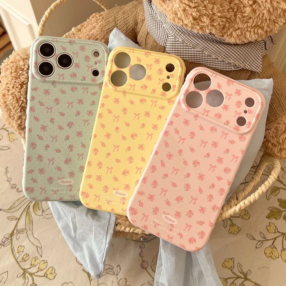Slim Fit Designer Phone Case Phone Case Vintage Pattern Aesthetic Hard PC Matte Finish Soft TPU for Iphone 16 Pro Max Heavy Duty Pastel Anti-fingerpri