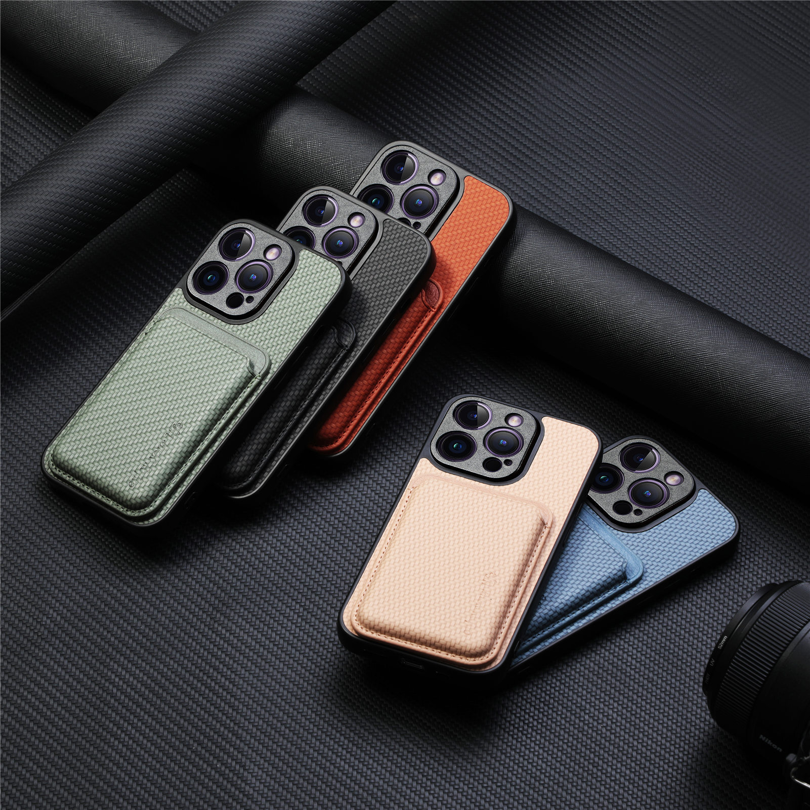 Aesthetic Vintage Matte Finish Travel Friendly Daily Use Impact Resistant Rugged Heavy Duty Glossy Neon Matte Black Eco Friendly Anti-fingerprint Reus