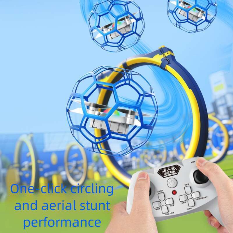 S Brushless Football Drone Aircraft Youth Competition Educational Training RC Toy For Primary Secondary School Students CKS