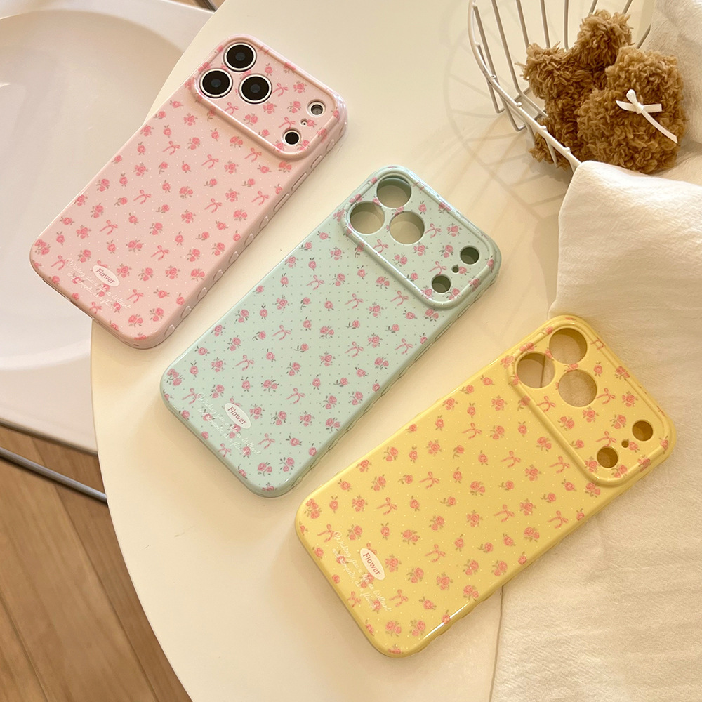 Slim Fit Designer Phone Case Phone Case Vintage Pattern Aesthetic Hard PC Matte Finish Soft TPU for Iphone 16 Pro Max Heavy Duty Pastel Anti-fingerpri
