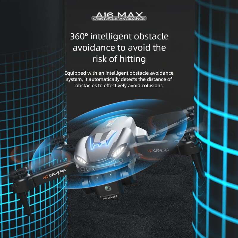 A MAX Drone Intelligent Obstacle Avoidance HD Aerial Photography Quadcopter Foldable Outdoor RC Aircraft Toy CKS