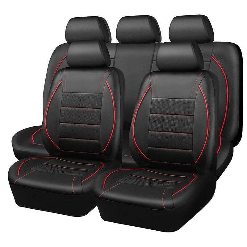 PU Leather Seat Covers For 5 Inteior Accessories Seats Protectors Cushions for Car SUV Universal