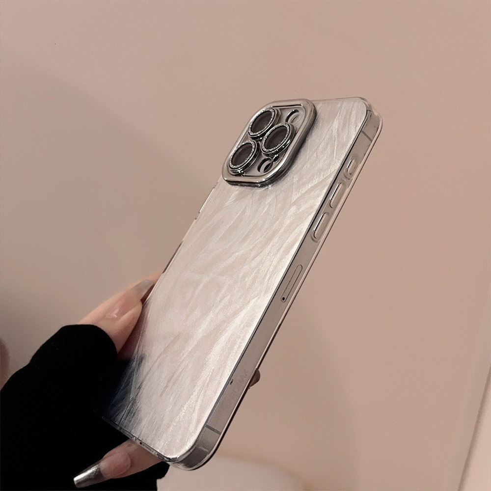 Phone Case Vintage Aesthetic Pattern Grip Friendly Silicone for Iphone 16 Pro Max for Iphone 15 Pro Max Heavy Duty Pastel Solid Color Eco Friendly Ski