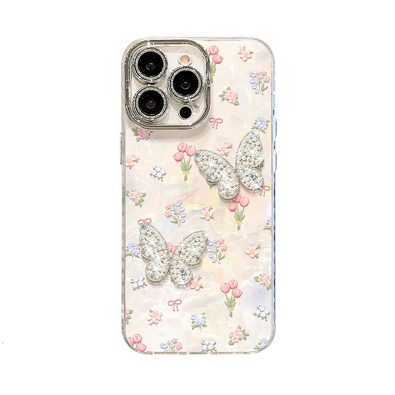 Designer Phone Case Vintage Flexible Grip Friendly Hard PC Travel Friendly Lightweight Durable Shock Absorption Gradient Glossy Easy Clean Washable Ec