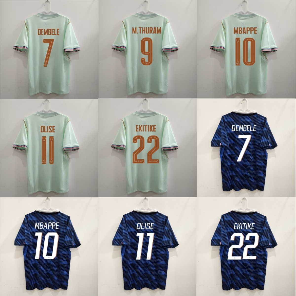 2026 FRANCE HOME AWAY World Cup football jersey MBAPPE DEMBELE OLISE EKITIKE Fans and players Football Shirt