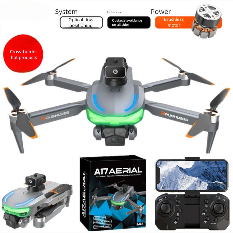 New CKS Brushless Quadcopter HD Camera Aerial Photography Obstacle Avoidance Foldable Remote Control Drone Outdoor Flying Toy