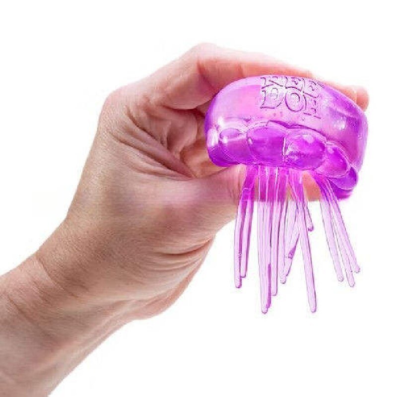 NEE DOH jellyfish Octopus Stress Balls Big Squishies Slow Rising Fidget Squeeze Toys Stress Anxiety Relief For Kids BY SEA