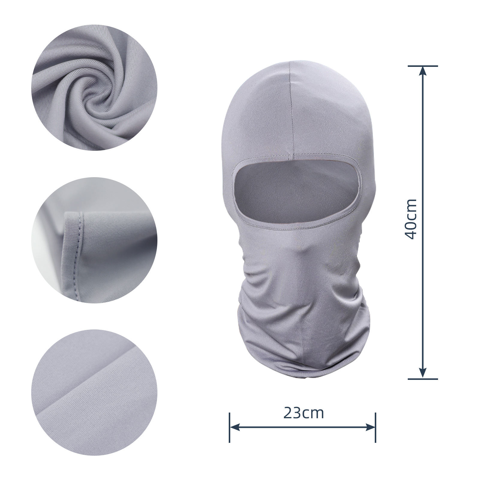 High-quality Balaclava full-face mask Mountaineering, cycling, camping, hunting, air gun cap, bicycle hood, ski mask for men and women in summer, moto