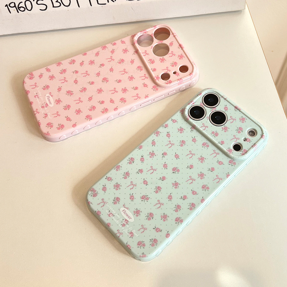 Slim Fit Designer Phone Case Phone Case Vintage Pattern Aesthetic Hard PC Matte Finish Soft TPU for Iphone 16 Pro Max Heavy Duty Pastel Anti-fingerpri