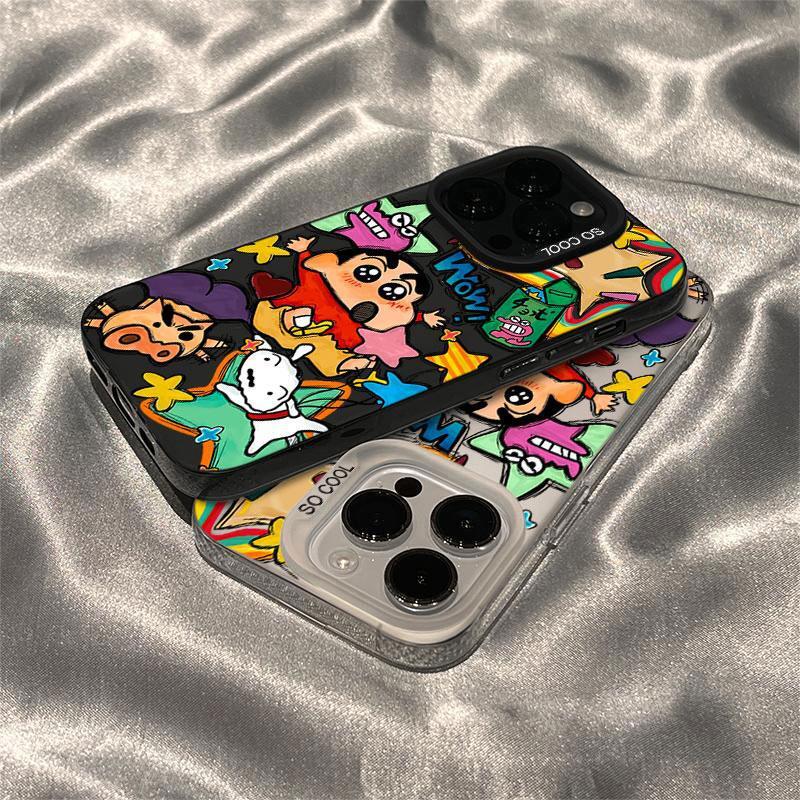 Magsafe Compatible Shockproof Lens Protector Clear Phone Case Designer Phone Case Aesthetic Grip Friendly for Iphone 16 Pro Max Rugged Glossy Skin Fri