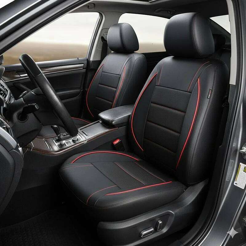 PU Leather Seat Covers For 5 Inteior Accessories Seats Protectors Cushions for Car SUV Universal