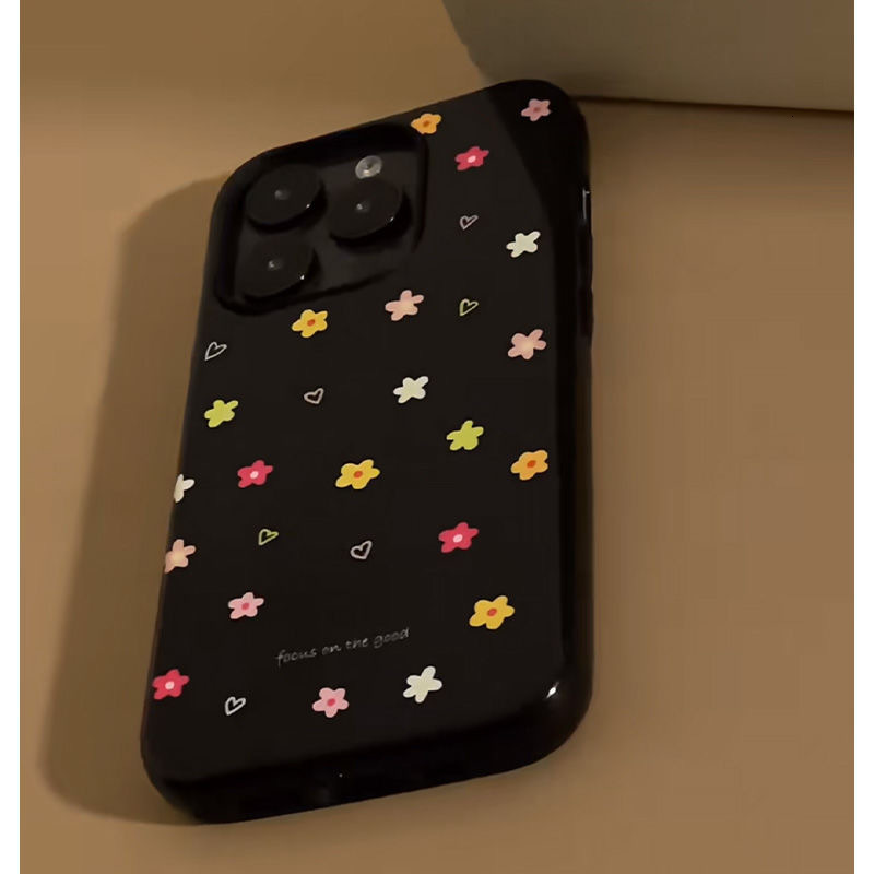 Phone Case Aesthetic Cute Soft TPU Matte Finish Hard PC for Iphone 16 Pro Max Daily Use Lightweight Impact Resistant Shock Absorption Neon Easy Clean