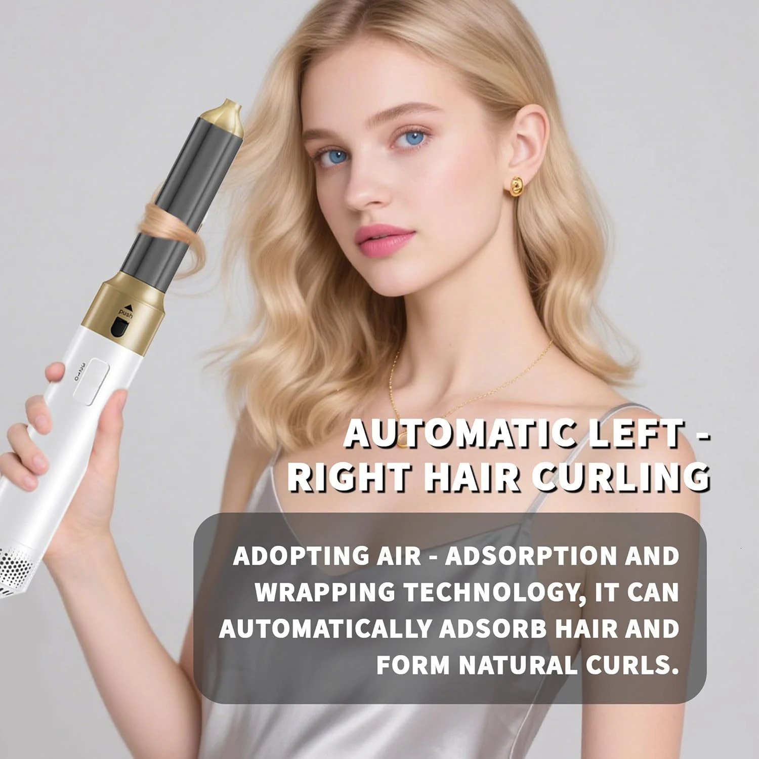 Multi-Functional 5-In-1 Curling And Straightening Comb Hair Accessories Styling Tools And Equipment Hair Dryer For Dyso Gift 260508 - view 4