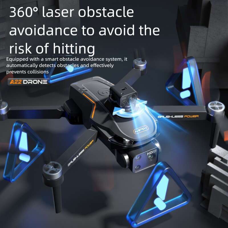 New A Brushless GPS Drone Laser Obstacle Avoidance HD Aerial Photography Quadcopter Remote Control Aircraft CKS
