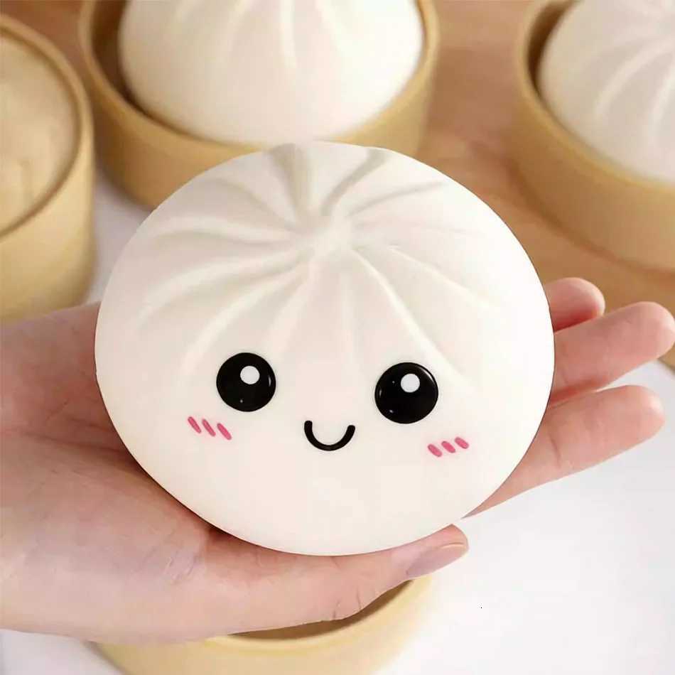 Colorful Simulated dumpling squishie Relaxing Relieve Anxiety Antistress Enhance Happiness Reusable Rebound Squeeze Reliever Toy X260511 - view 5