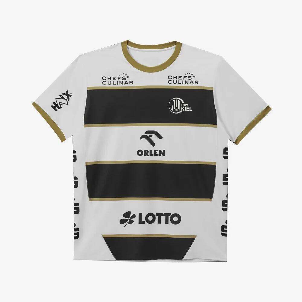 2024-25 Mens Kiel Shirt Youth Kids Sportwear Oversized Training Handball Uniform Breathable Unisex Jersey