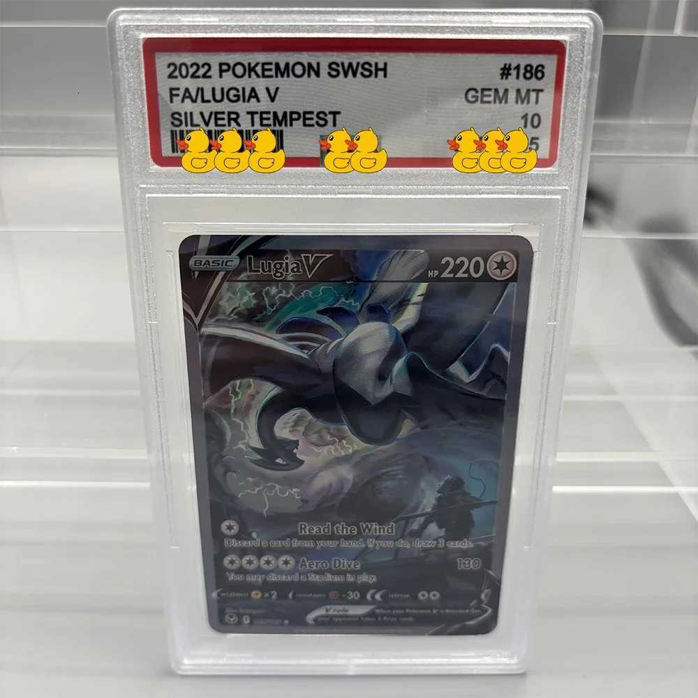 DIY PTCG Rating Card Collection Card 2023 SVP EN PIKACHU/GREY FELT HAT VAN GOGH Copy 10Points Rating Card Anime Game Gift L260511LY16 - view 7