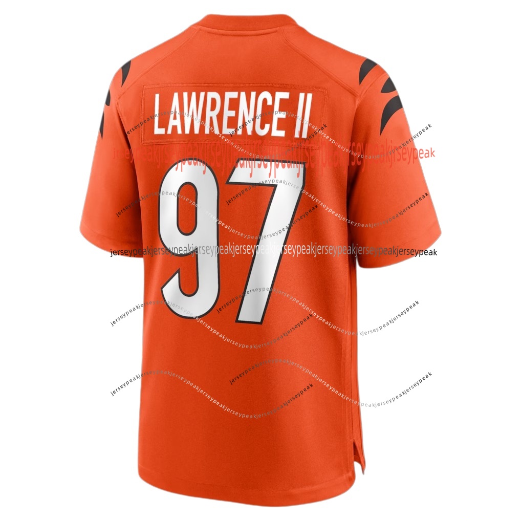 2026 New Joe Burrow 1 JaMarr Chase Football Jersey Stewart McPherson Higgins Hubbard Jerseys