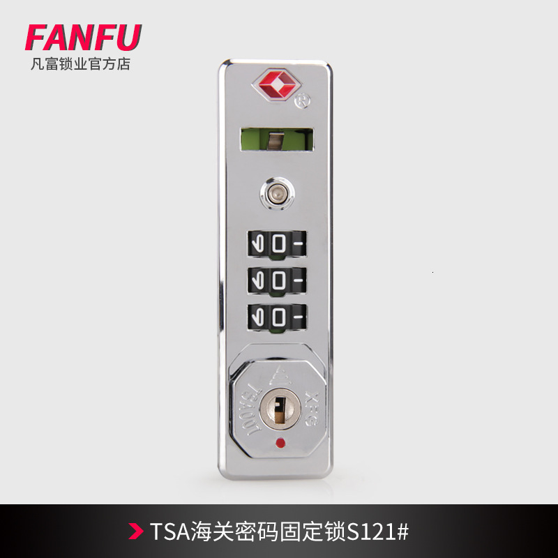 Hardware protection secure luggage weather resistance TSA customized lock security code lock 3Digit combination lock TSA13116 240907