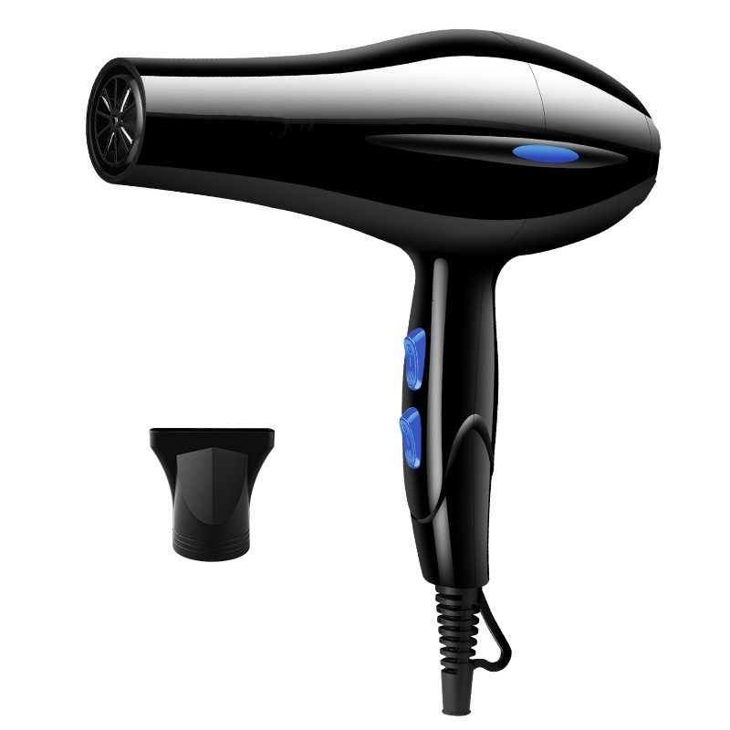 CkeyiN 1600W Hair Dryer Professional Negative Ion Blower Home Use Cold Blow Drying Salon Blower Diffuser Concentrator Nozzle 241031