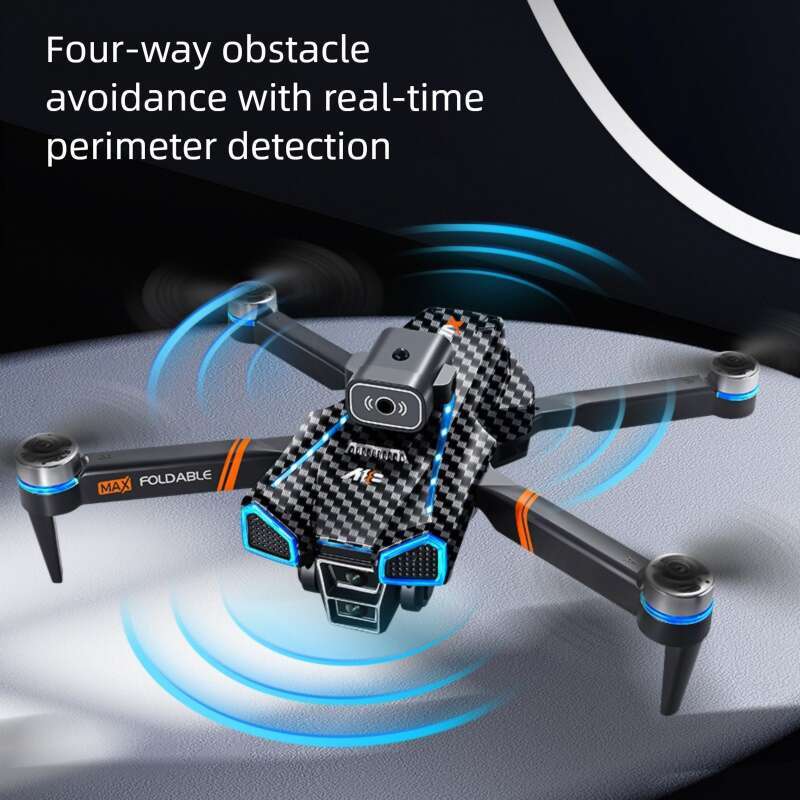 A MAX Inch Drone Foldable Large Screen HD Aerial Photography Quadcopter Intelligent Obstacle Avoidance Portable Remote Control Aircraft Toy CKS