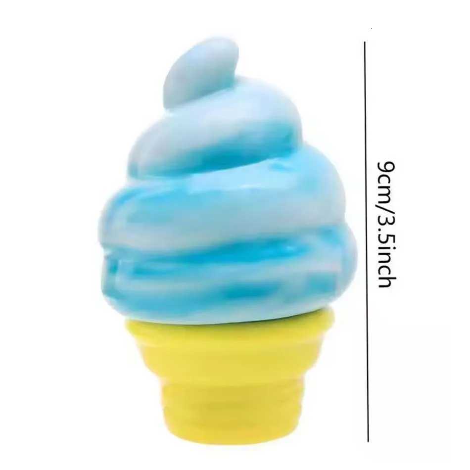 Hot sold Needoh Nice Cube By Schylling Sensory Squeeze Toy Ice Cream Color Squishy Stress Relief Fidget Toys Adults Collectable X260511
