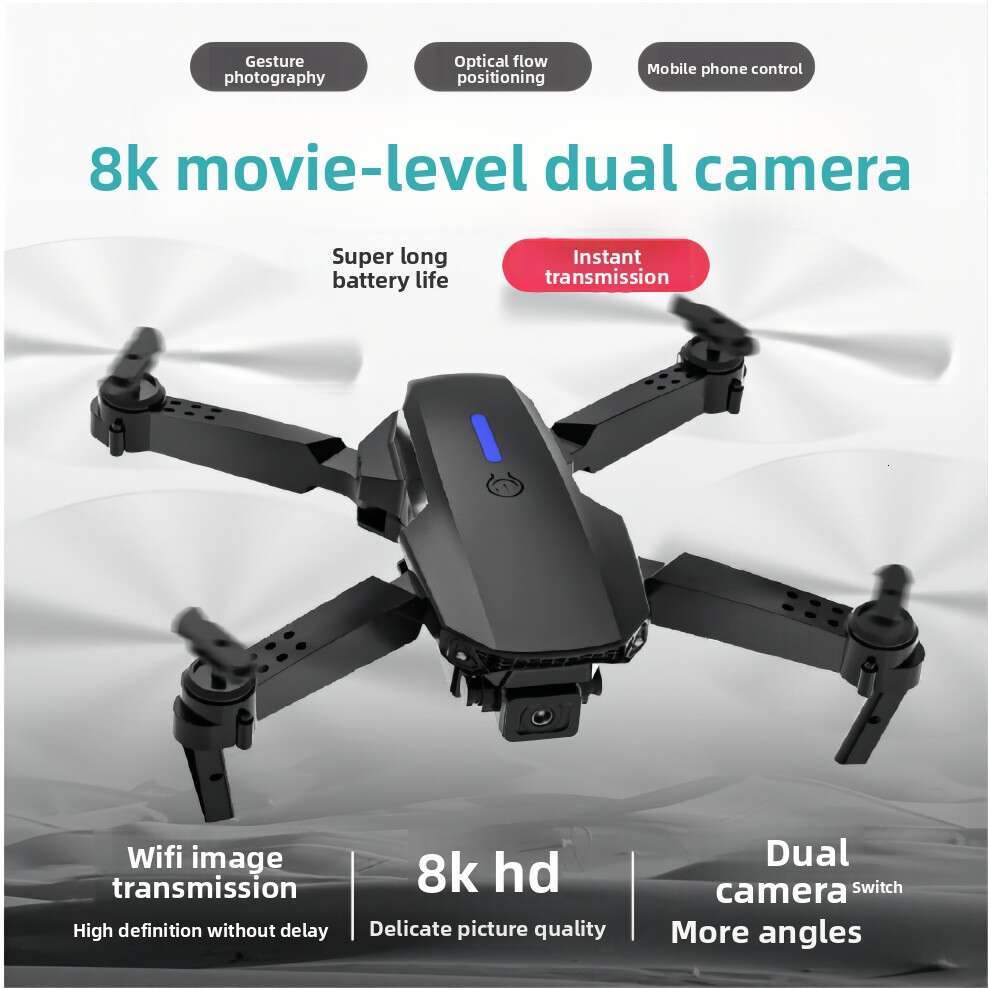 E88pro Dual Camera HD Aerial Photography Quadcopter Remote Control Aircraft Drone Kuhangxin 1626-511-049