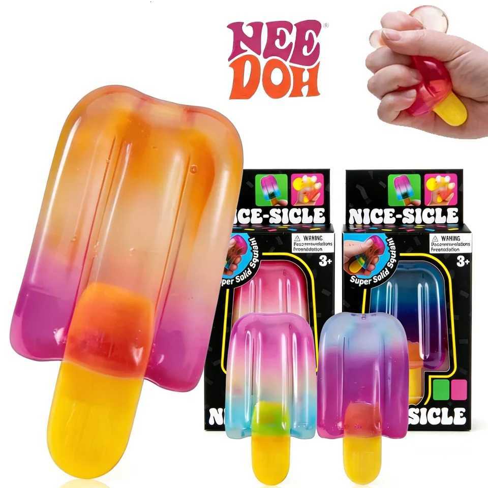 Schylling Needoh pizza Sensory Stress Relief Squishy Cube Anti-Anxiety Squeeze Object For Focus ADHD Population X260511