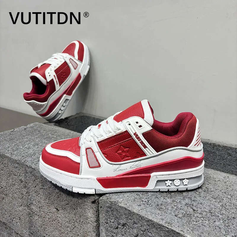 VUTITDN Denim casual shoes running for mens womens black blue New versatile casual height thick soled outdoor sports shoes dh1263469